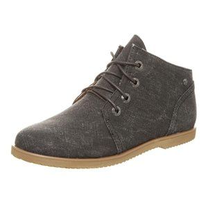 NWT Bearpaw Canvas Work Oxford Style Boot Bootie